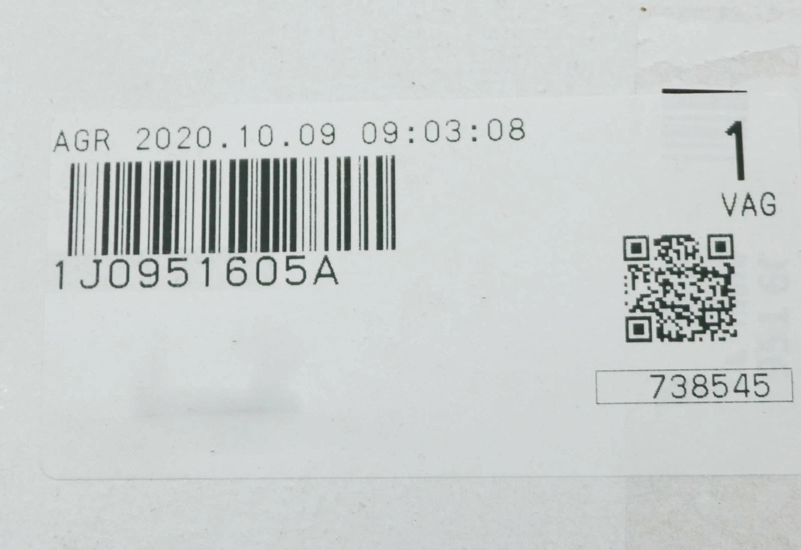 NEW VW BEETLE 9C ANTI-THEFT ALARM SYSTEM ELECTRONIC SIREN 1J0951605A ORIGINAL