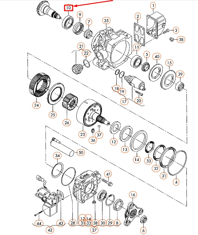NEW AUDI TT 8N REAR TAPERED ROLLER BEARING 091517185D ORIGINAL