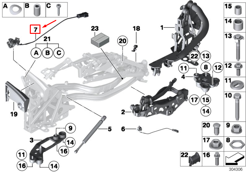 new bmw z4 roadster e89 soft top stowage lock 54377256885 original