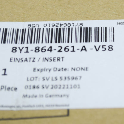 NEW AUDI A3 SPORTBACK 8Y CENTER CONSOLE TRIM LHD 8Y1864261AV58 ORIGINAL