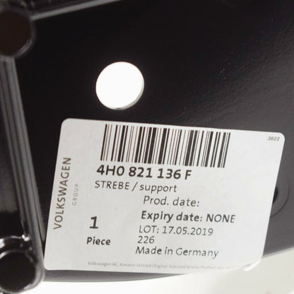 NEW AUDI A8 D4 RIGHT FENDER BRACE 4H0821136F