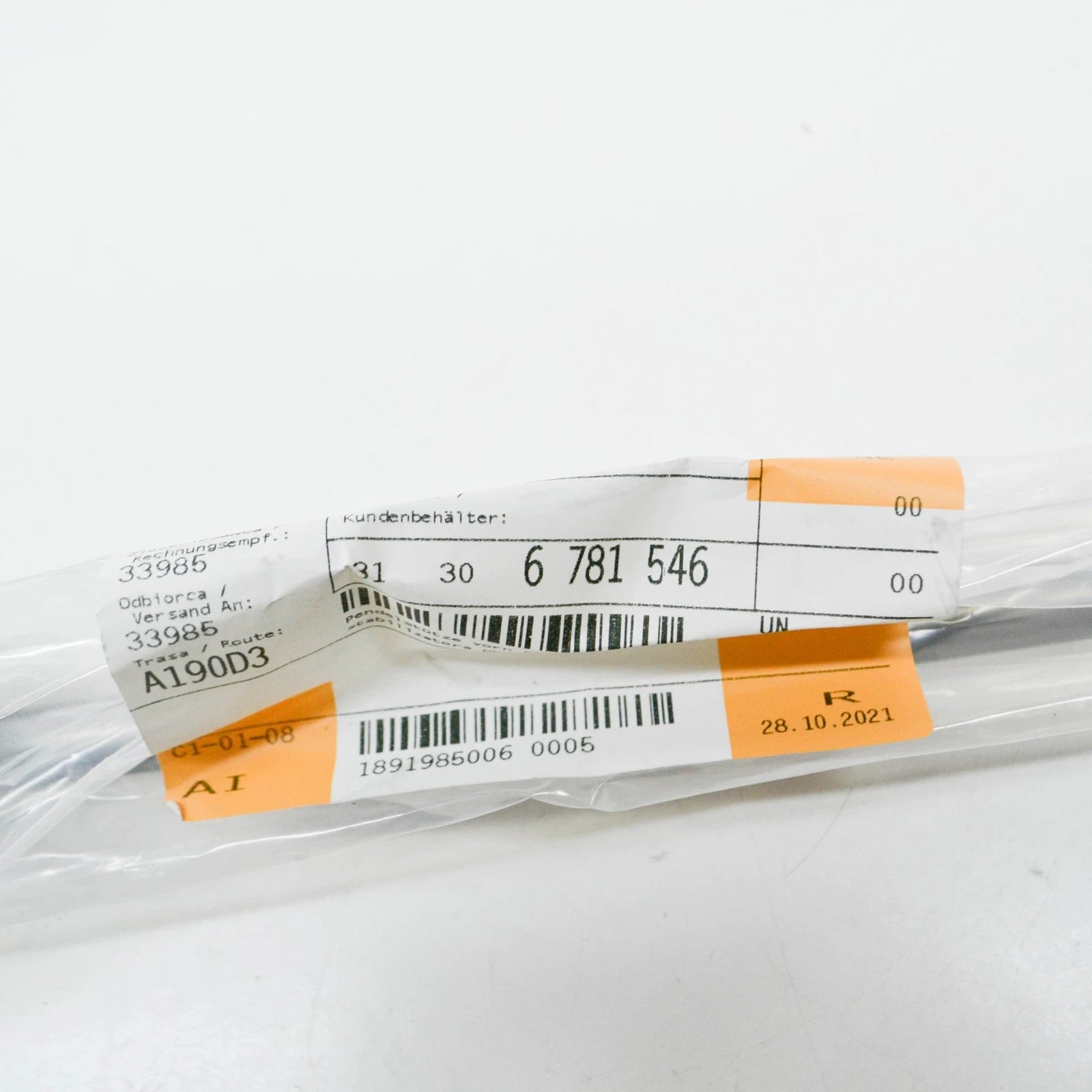 NEW BMW 7 E65 FRONT RIGHT STABILISER SWAY BAR TIE ROD END LINK 6781546 ORIGINAL