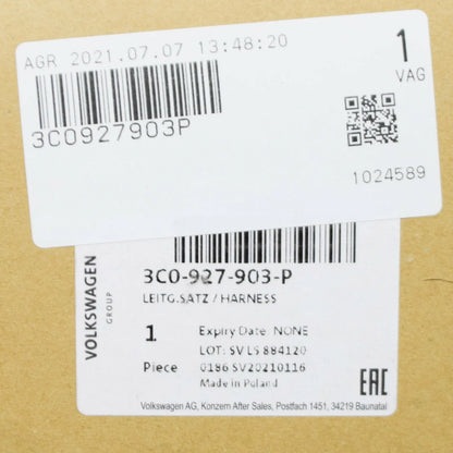 NEW VOLKSWAGEN CC FRONT RIGHT SPEED SENSOR WIRING HARNESS 3C0927903P