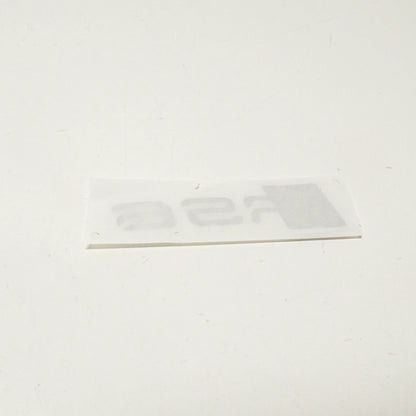 NEW AUDI RS6 C7 TRUNK LID BADGE EMBLEM 4B08537402ZZ 4B0853740 2ZZ 2014