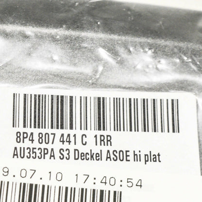 NEW AUDI A3 8V REAR BUMPER TOW HOOK EYE COVER 8P4807441C1RR