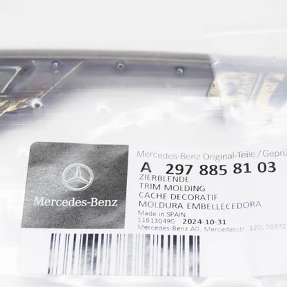 NEW MERCEDES-BENZ EQS V297 FRONT LEFT LOWER BUMPER TRIM A2978858103 ORIGINAL