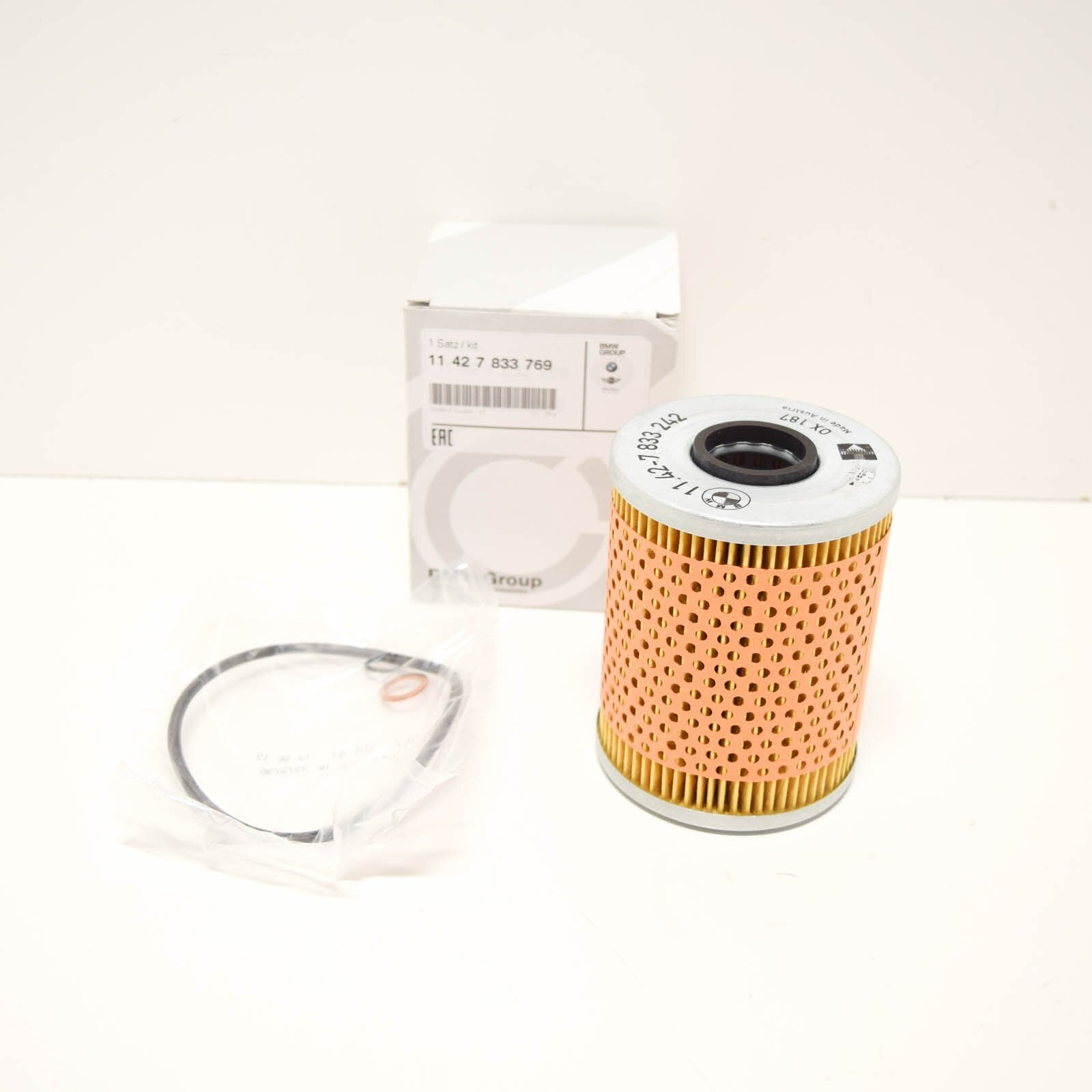 new bmw e36 e46 e85 e86 z3 cabrio coupe oil filter kit 7833769 11427833769