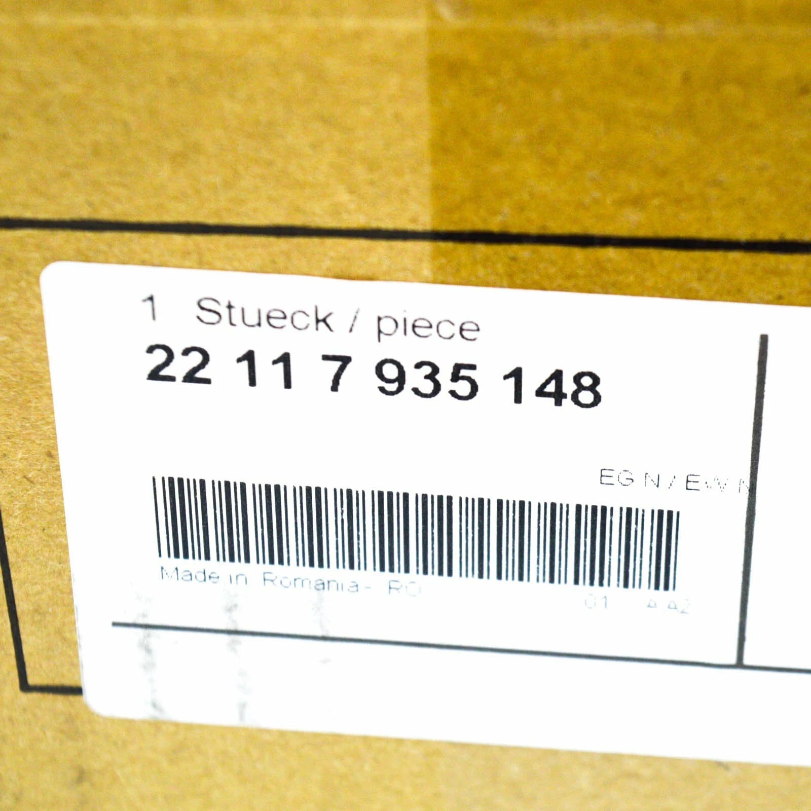 NEW BMW 5 F10 RIGHT SIDE ENGINE MOUNT 22117935148 7935148 ORIGINAL