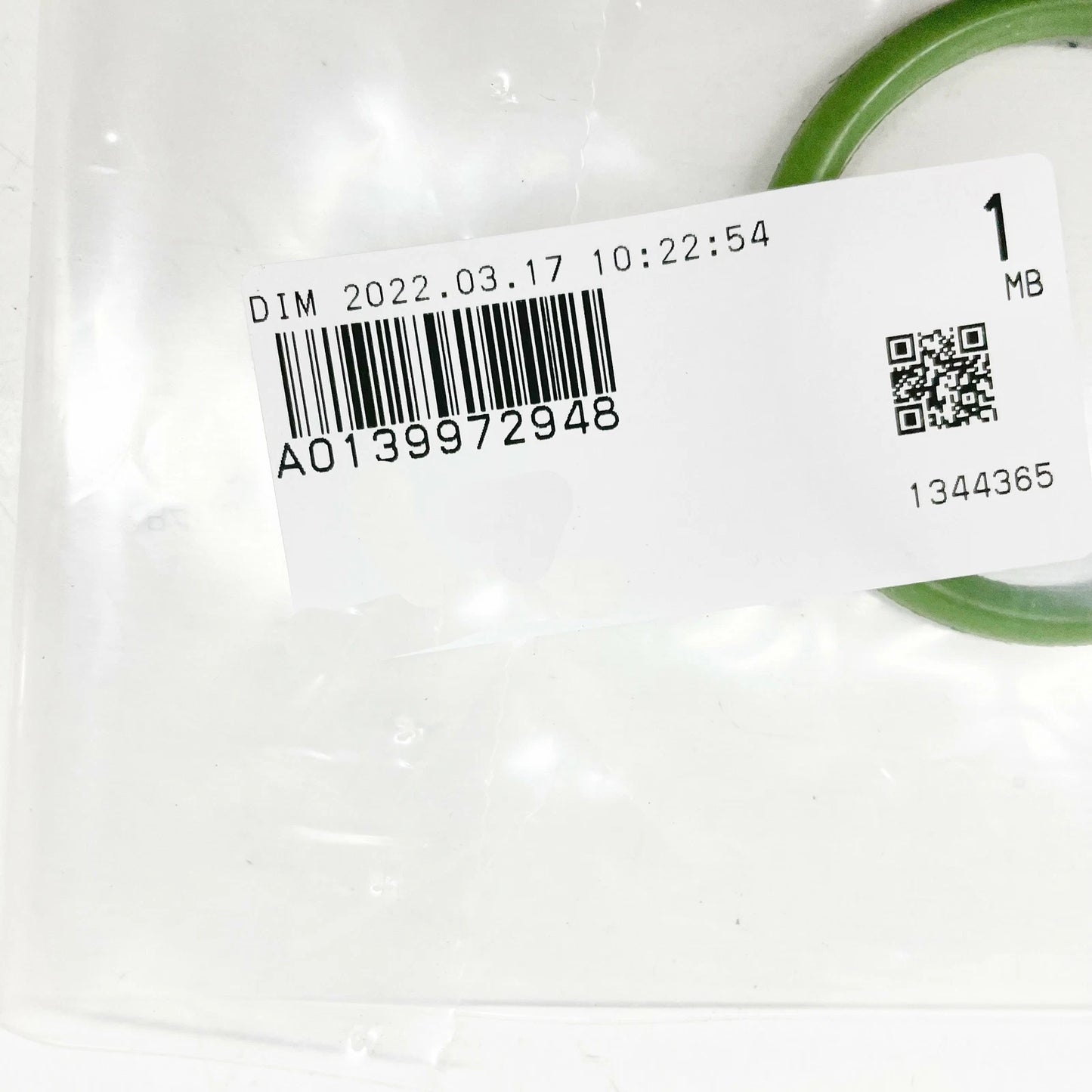 NEW MERCEDES-BENZ S W140 TURBO SEAL RING A0139972948 ORIGINAL