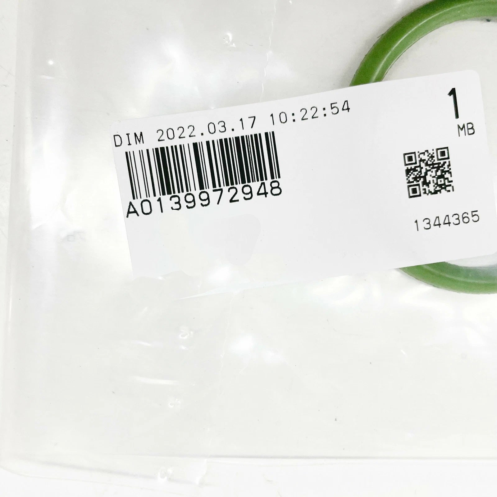 NEW MERCEDES-BENZ S W140 TURBO SEAL RING A0139972948 ORIGINAL