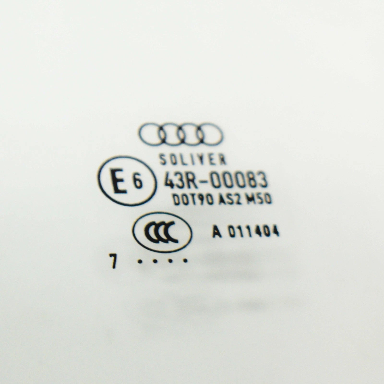 NEW AUDI A8 D4 FRONT LEFT DOOR WINDOW GLASS 4H0845201A ORIGINAL