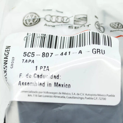 NEW VOLKSWAGEN BEETLE 5C A5 REAR BUMPER TOW HOOK EYE COVER 5C5807441AGRU