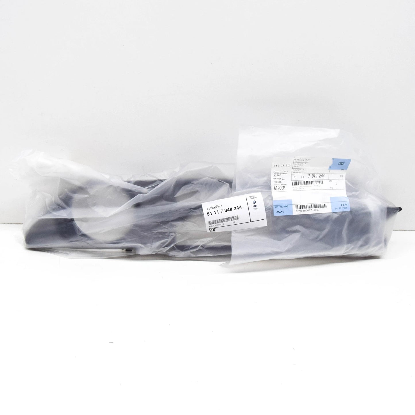 NEW BMW 5 E60 RIGHT FOG LIGHT GRILLE 51117049244 7049244 ORIGINAL