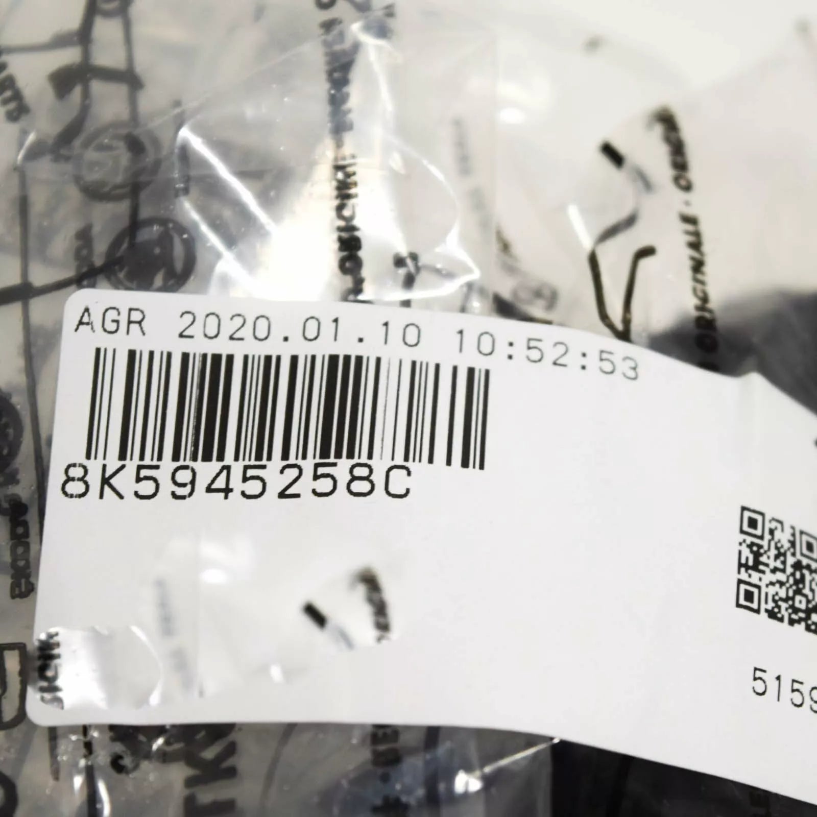 NEW AUDI A4 B8 REAR RIGHT INNER BACK UP LIGHT BULB SOCKET 8K5945258C ORIGINAL