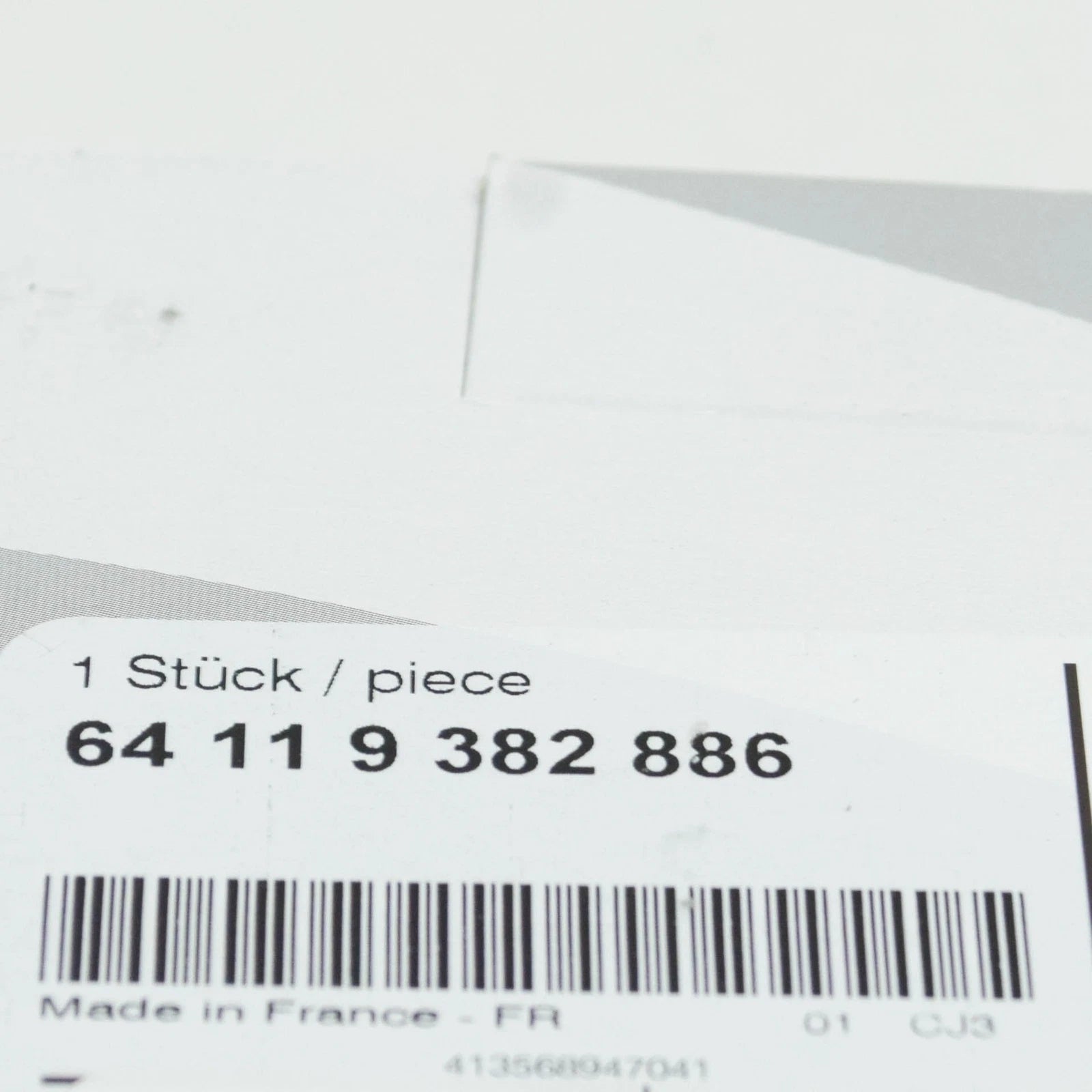 NEW BMW X3 G01 INTERIOR ACTIVATED CARBON FILTER 64119382886 ORIGINAL