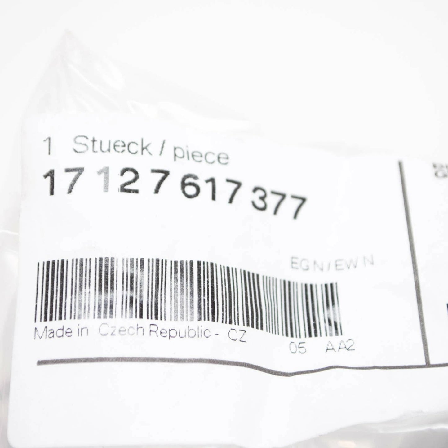 NEW BMW F45 F46 F48 F49 TURBOCHARGER HEAT EXCHANGER LINE 7617377 17127617377