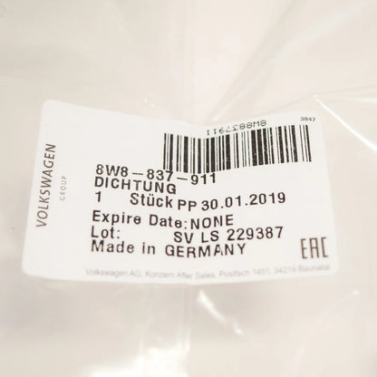 NEW AUDI A5 8W6 REAR LEFT OUTER DOOR SEAL GASKET 8W8839911