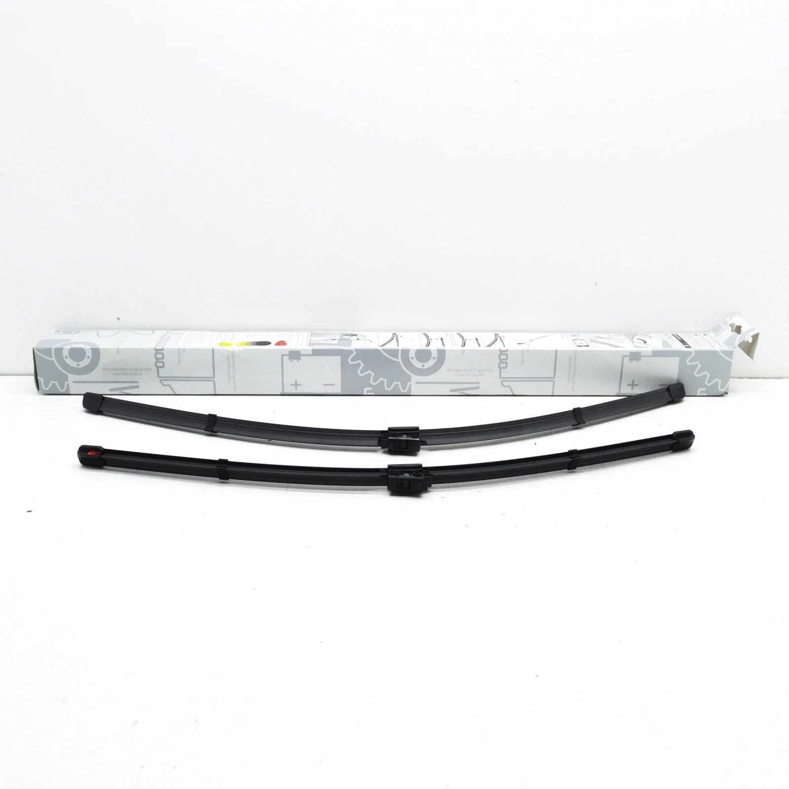 NEW MB S W223 FRONT WINDSHIELD WIPER BLADES SET LHD A2238240000 ORIGINAL