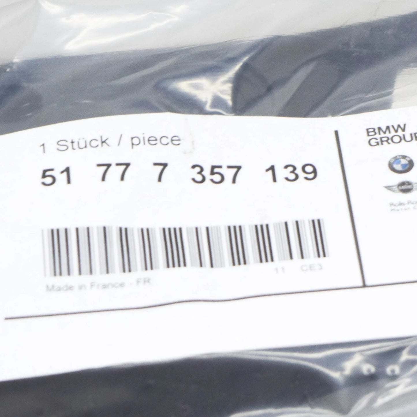 NEW BMW 7 G11 G12 REAR LEFT SIDE SIDESKIRT HOLDER 51777357139 ORIGINAL