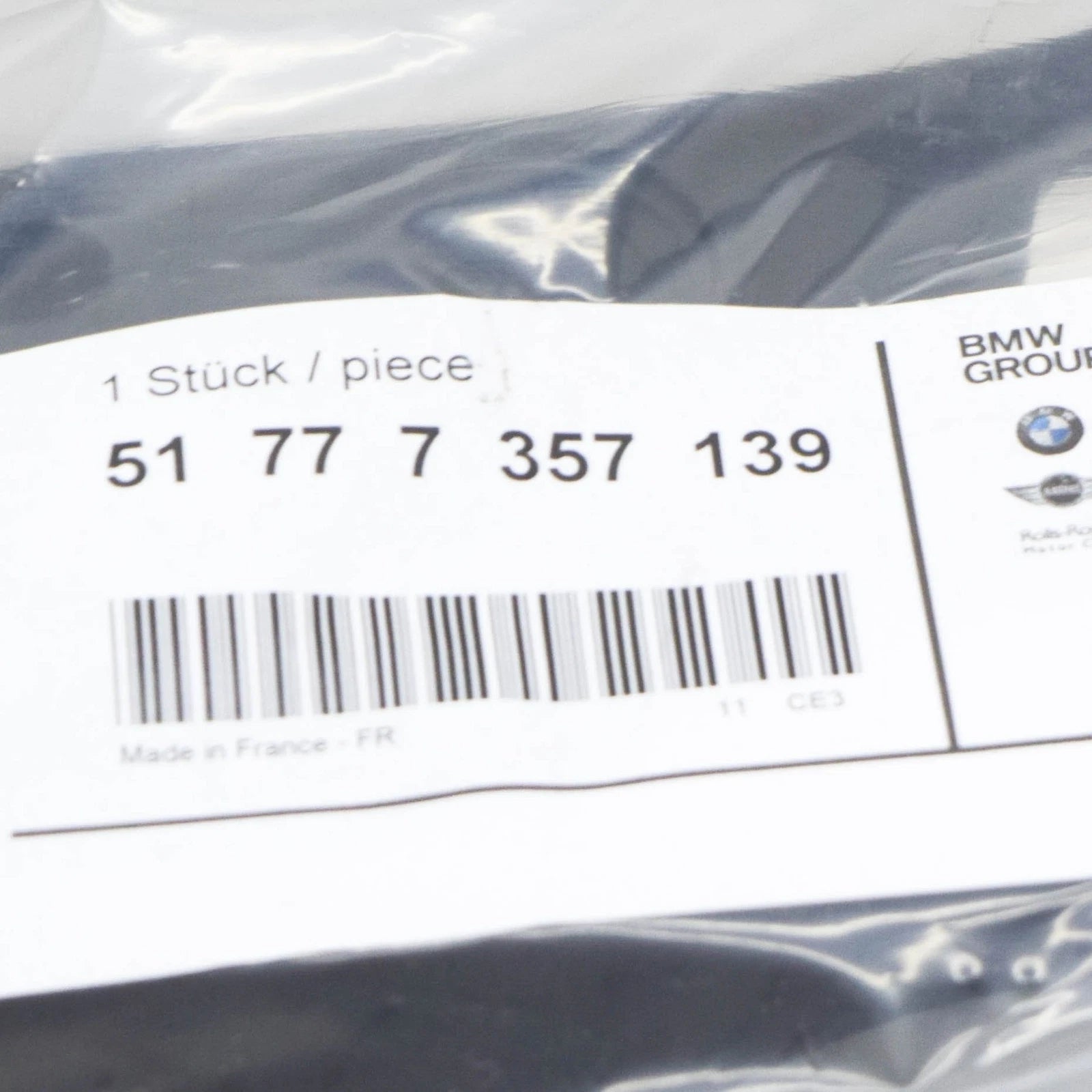 NEW BMW 7 G11 G12 REAR LEFT SIDE SIDESKIRT HOLDER 51777357139 ORIGINAL