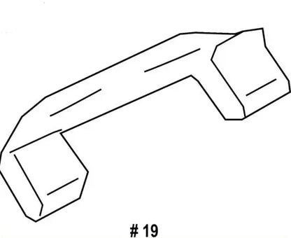 NEW MB A W176 INTERIOR ROOF GRAB HANDLE A1668100054 9051