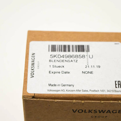 NEW VOLKSWAGEN GOLF MK6 STEERING WHEEL L/R TRIM 5K049868581U