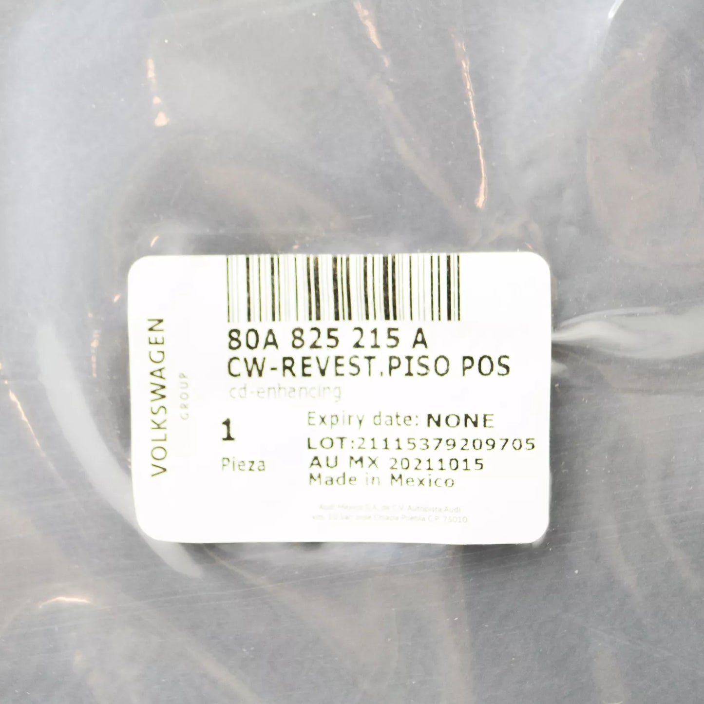 NEW AUDI Q5 8R REAR LEFT UNDERBODY TRIM 80A825215A