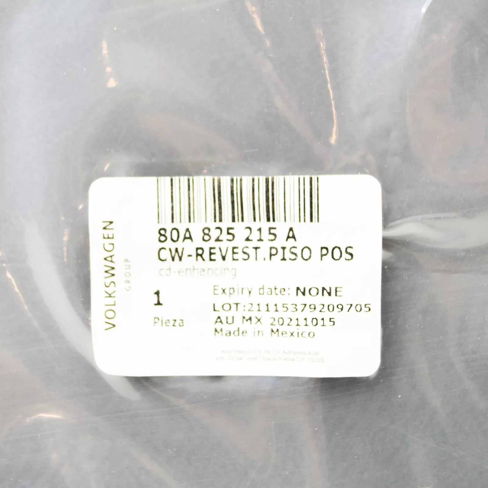 NEW AUDI Q5 8R REAR LEFT UNDERBODY TRIM 80A825215A