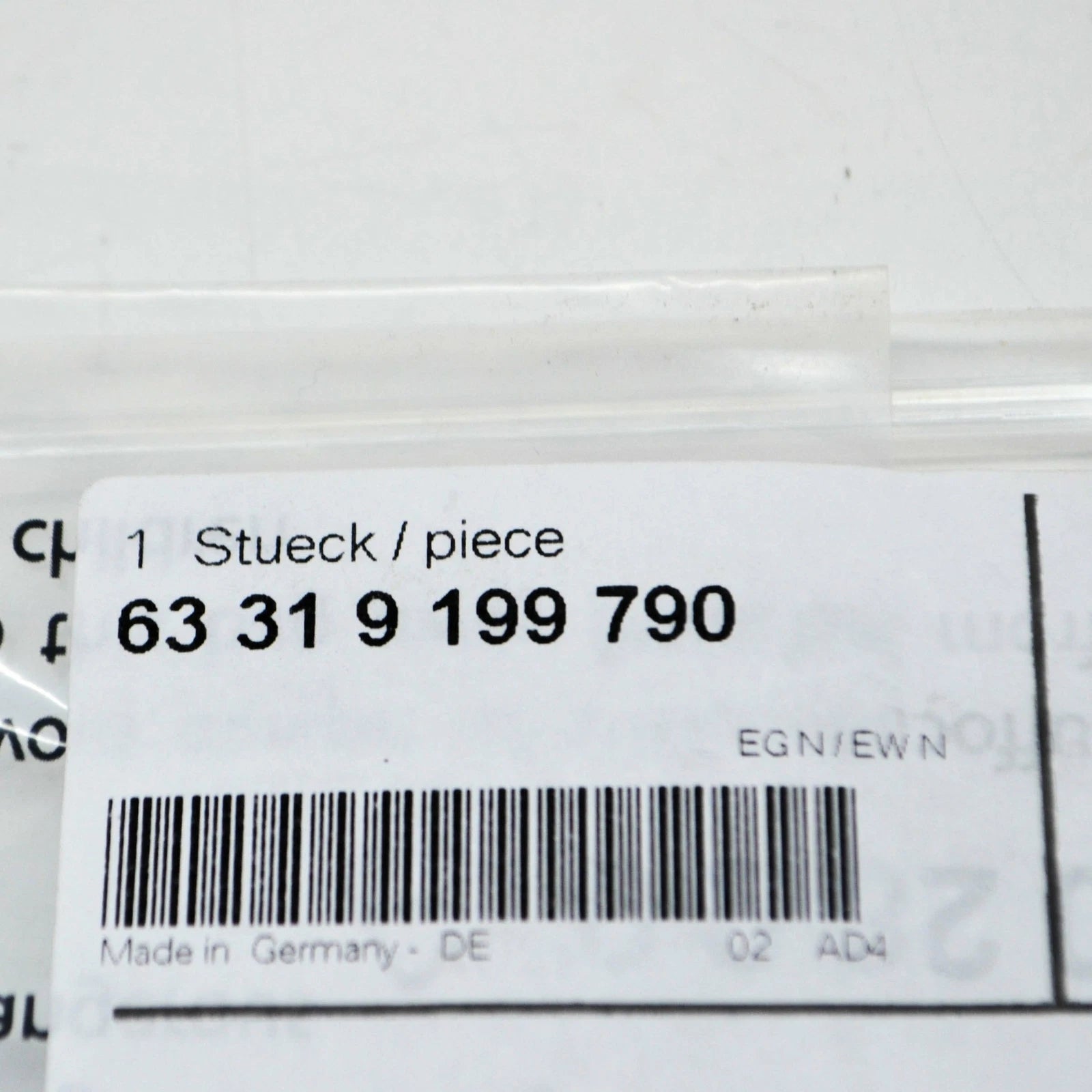 NEW BMW 5 GT F07 FRONT RIGHT DOOR UPPER OPTICAL CONDUCTOR 63319199790 ORIGINAL