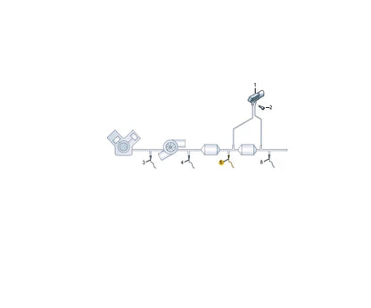 NEW VOLKSWAGEN CADDY SB LAMBDA OXYGEN EXHAUST SENSOR 04L906088EK ORIGINAL