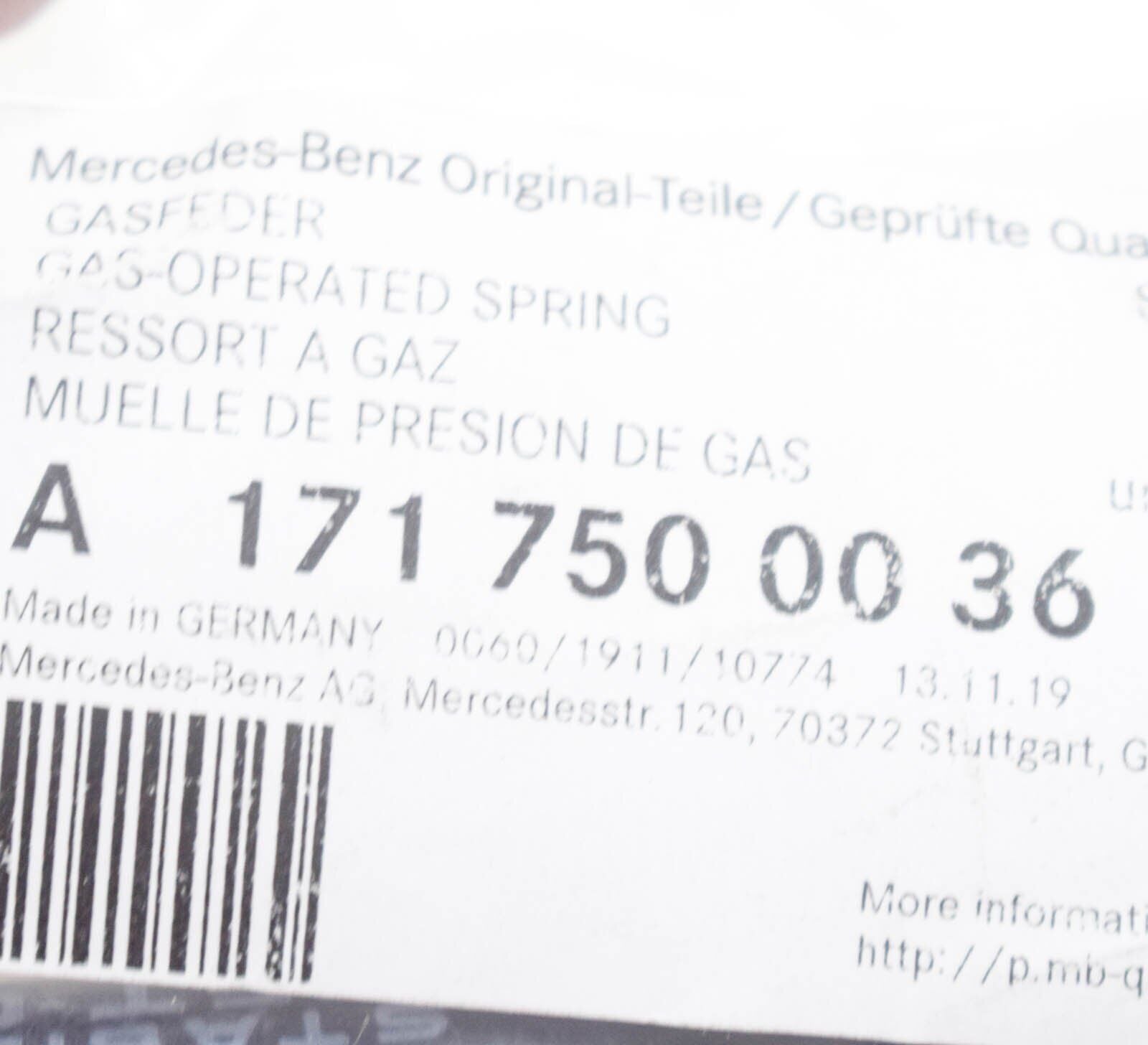 NEW MB SLK R171 REAR TAILGATE BOOT LID RIGHT GAS STRUT A1717500036 ORIGINAL
