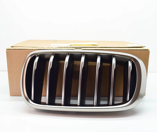 NEW BMW X6 F16 RADIATOR LEFT GRILLE 51137349387 7349387 2016 ORIGINAL