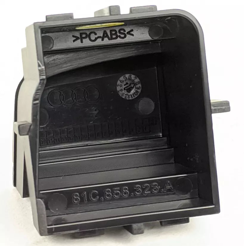 NEW AUDI Q2 GA COIN HOLDER TRIM 81C858323A 6PS 81C858323A6PS ORIGINAL