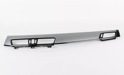 NEW BMW X1 F48 GLOSSY BLACK SILVER FRONT TRIM PANEL LHD 51459347739 ORIGINAL