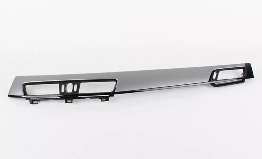 NEW BMW X1 F48 GLOSSY BLACK SILVER FRONT TRIM PANEL LHD 51459347739 ORIGINAL