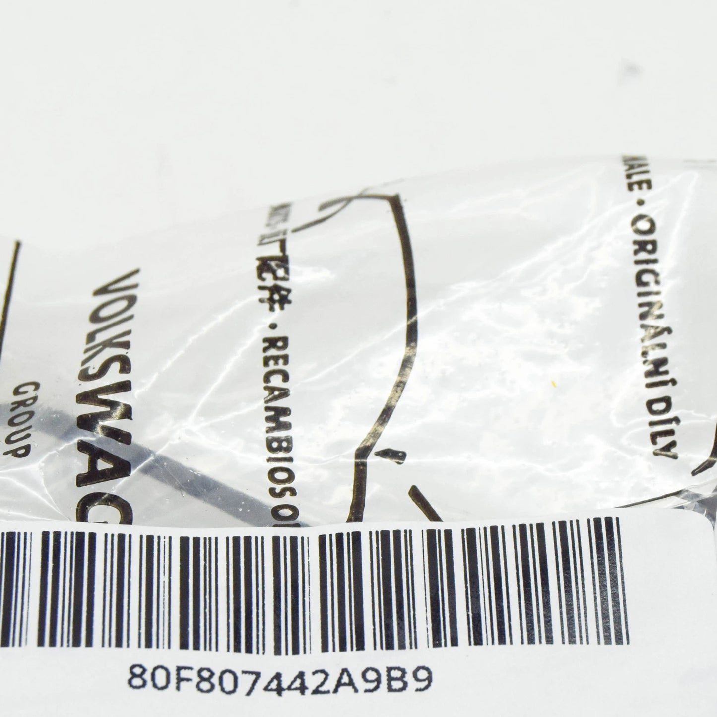 NEW AUDI Q5 FY REAR BUMPER RIGHT TOW EYE COVER 80F807442A9B9 ORIGINAL