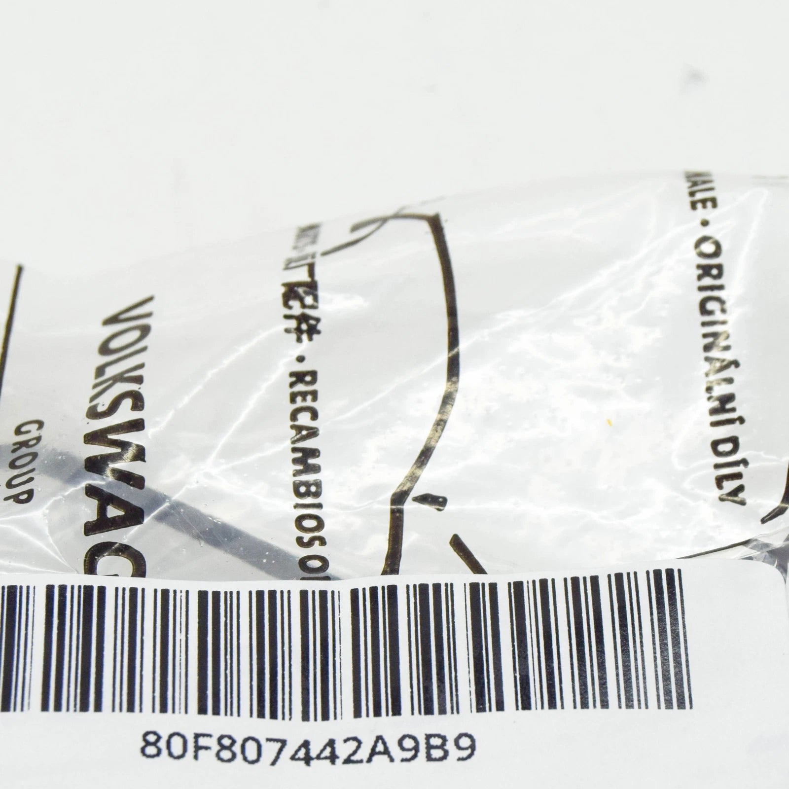 NEW AUDI Q5 FY REAR BUMPER RIGHT TOW EYE COVER 80F807442A9B9 ORIGINAL