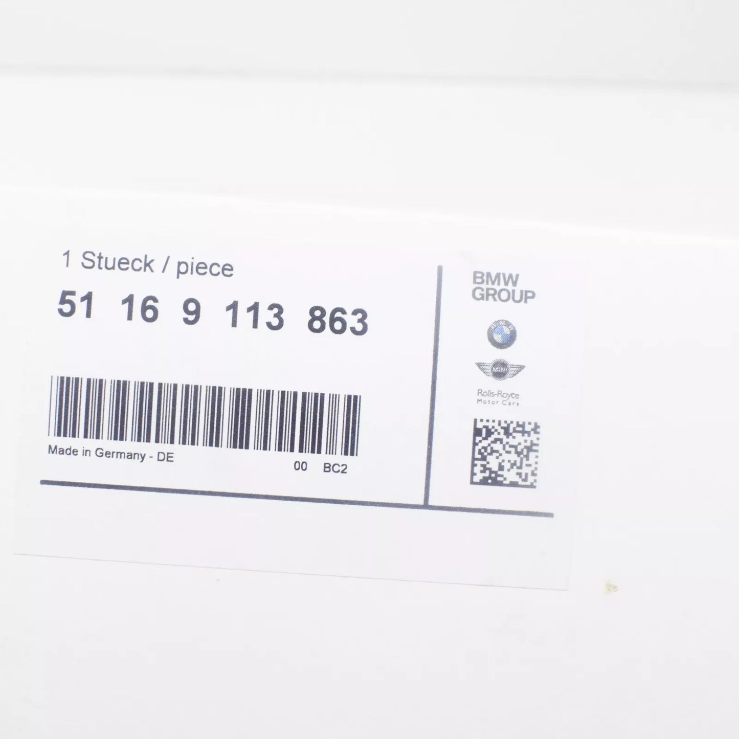 NEW BMW 7 F01 FRONT CENTER CONSOLE CUP HOLDER 51169113863 ORIGINAL