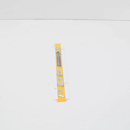 NEW BMW F15 FRONT DOOR X DRIVE 40D EMBLEM BADGE LOGO SIGN 7345065 51147345065