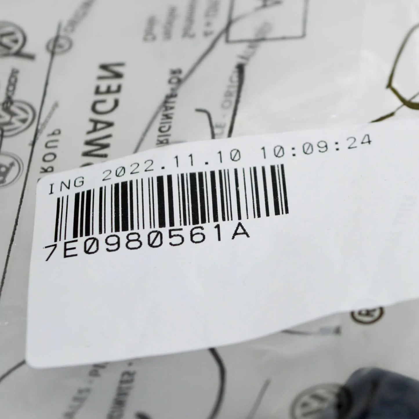 NEW VOLKSWAGEN TRANSPORTER T6 REAR REVERSING CAMERA SUPPORT 7E0980561A ORIGINAL