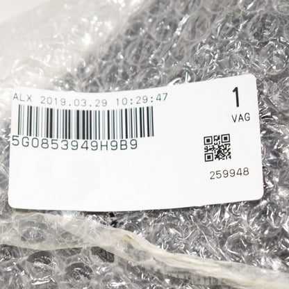 NEW VOLKSWAGEN GOLF MK7 FRONT BUMPER LEFT CLOSED ELEMENT 5G0853949H 9B9 ORIGINAL