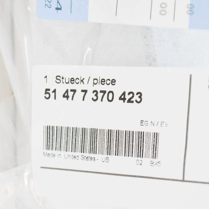 NEW BMW X5 F15 FRONT DOOR ENTRANCE INSERT 51477370423 7370423 ORIGINAL