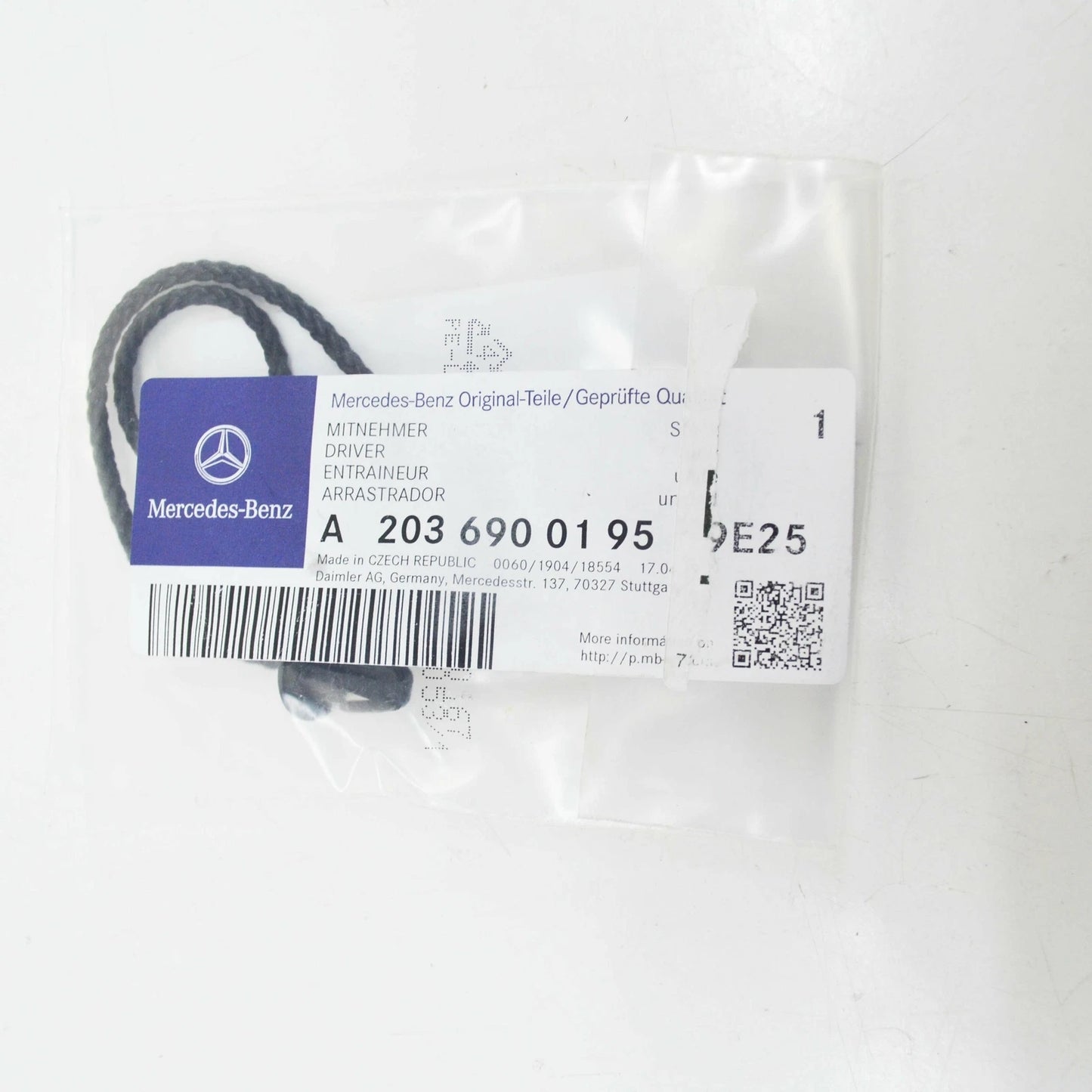 NEW MERCEDES-BENZ C CL203 HAT TRAY CONNECTING DRUM A20369001959E25