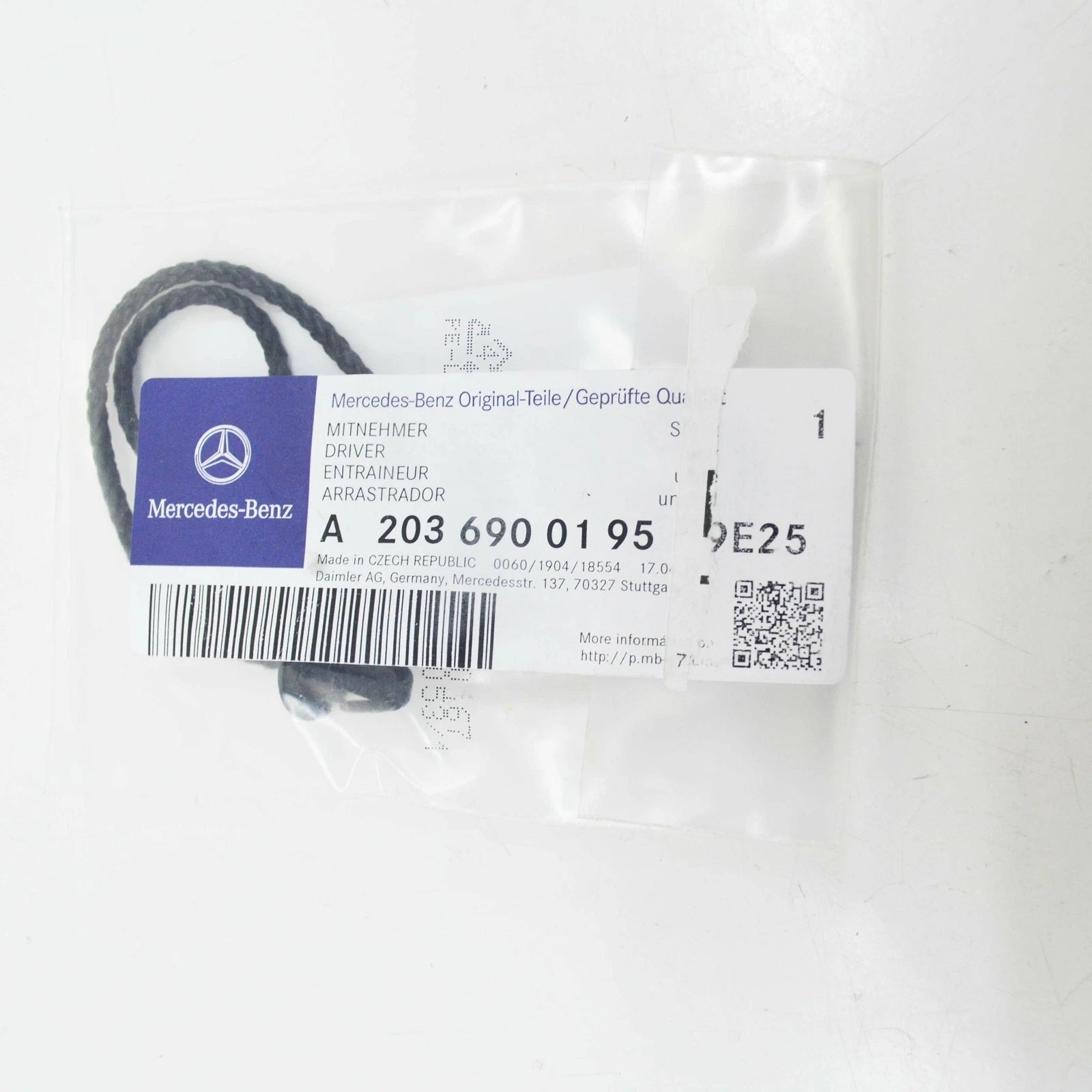 NEW MERCEDES-BENZ C CL203 HAT TRAY CONNECTING DRUM A20369001959E25