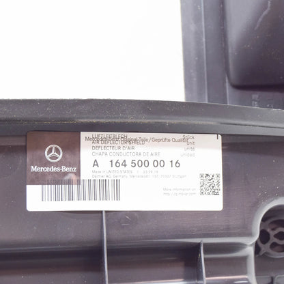 NEW MERCEDES-BENZ ML W164 AIR DEFLECTOR SHEILD BAFFLE A1645000016 ORIGINAL
