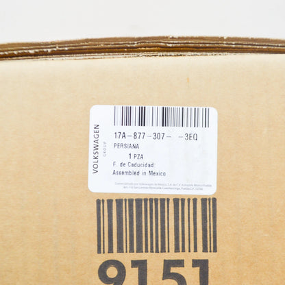 NEW VW JETTA A7 MK7 PANORAMIC GLASS ROOF ROLLER SUNBLIND 17A8773073EQ ORIGINAL