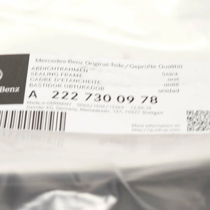 NEW MERCEDES-BENZ S-CLASS W222 REAR LEFT DOOR SEAL A2227300978 ORIGINAL