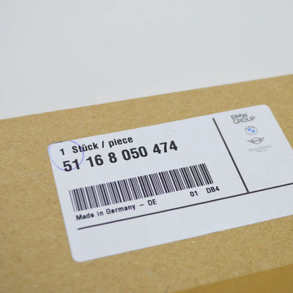 NEW BMW M5 F10 FRONT RIGHT OUTSIDE MIRROR M SUPPORTING RING 51168050474 ORIGINAL