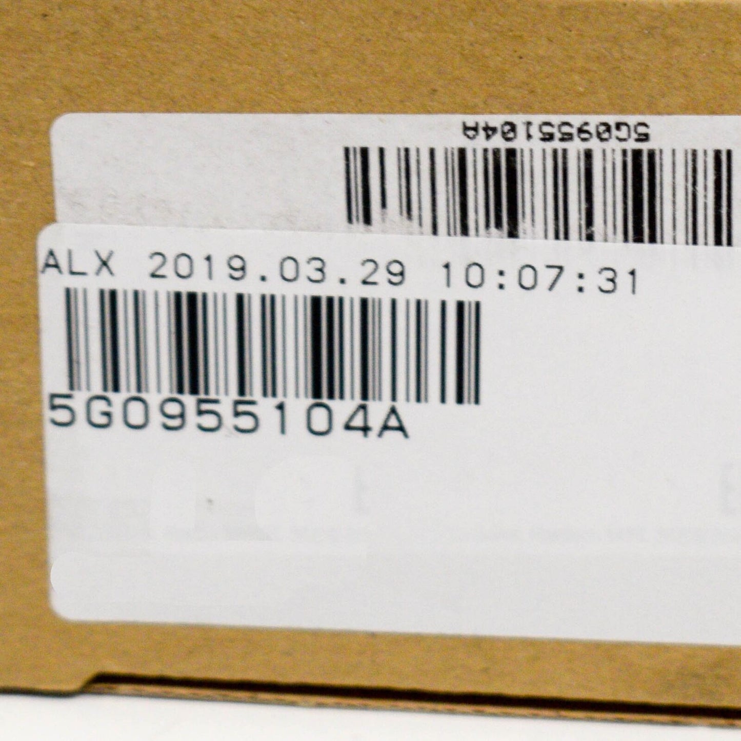 NEW VOLKSWAGEN GOLF MK7 RIGHT HEADLIGHT WASHER NOZZLE 5G0955104A ORIGINAL