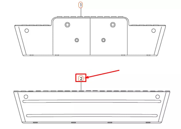 NEW AUDI Q5 8R FRONT LICENCE PLATE TRIM 8R0807287DT94 ORIGINAL